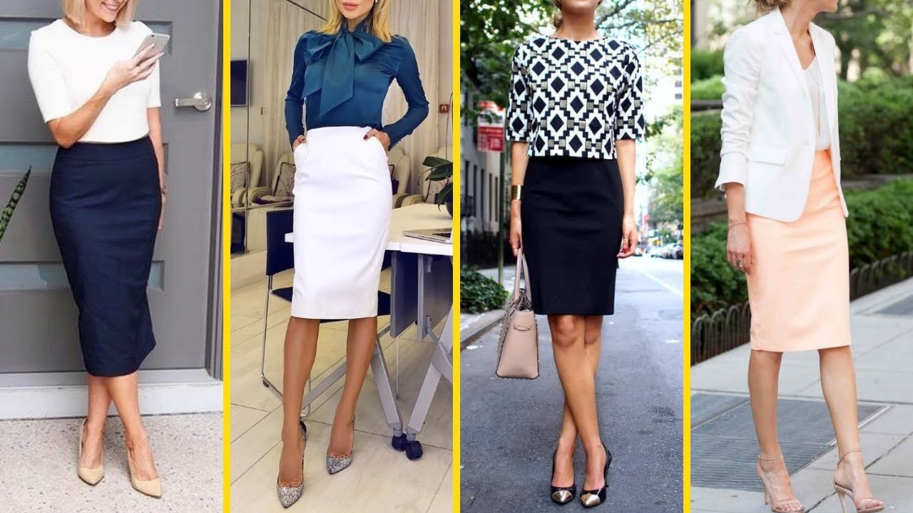 Ideias de LOOK SOCIAL COM SAIA JUSTA | Looks executiva com saia justa |   MODA FEMININA  #0051