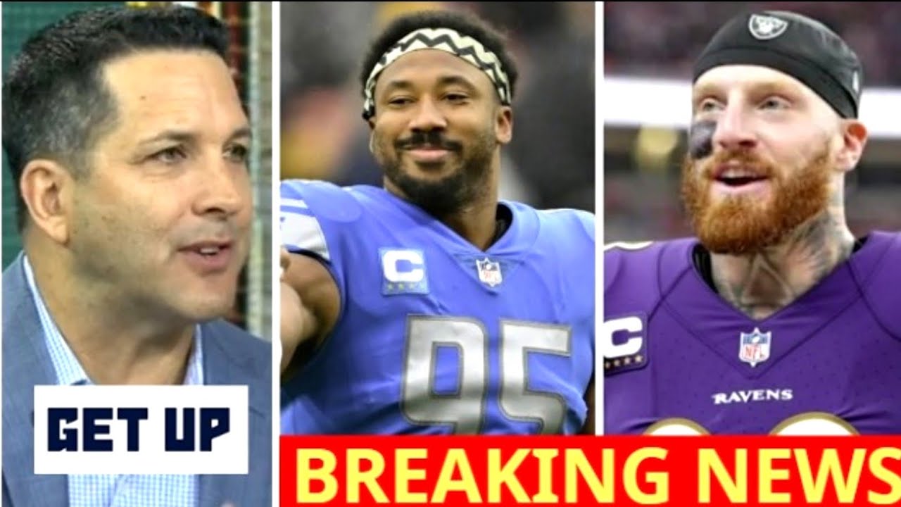 GET UP | Adam Schefter updates NFL trade: Myles Garrett to Lions? Ravens ALL-IN on Maxx Crosby