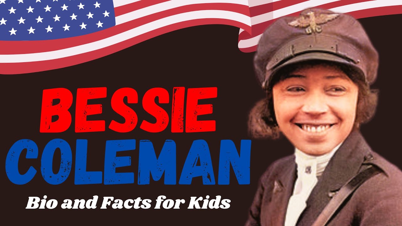 Discovering Bessie Coleman A Biography and Educational Facts for Kids 👩‍✈️🛩️ 🪂
