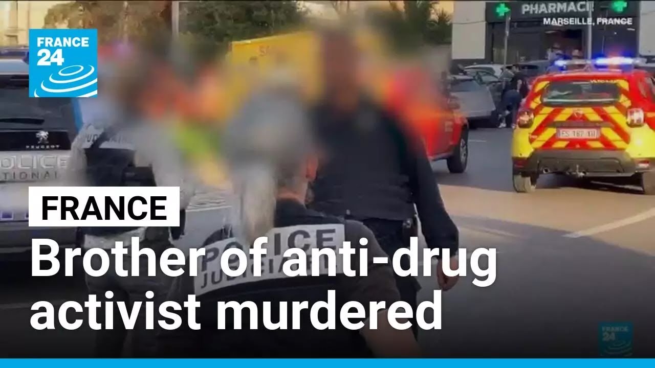 Brother of French anti-drugs activist murdered &bull; FRANCE 24 English