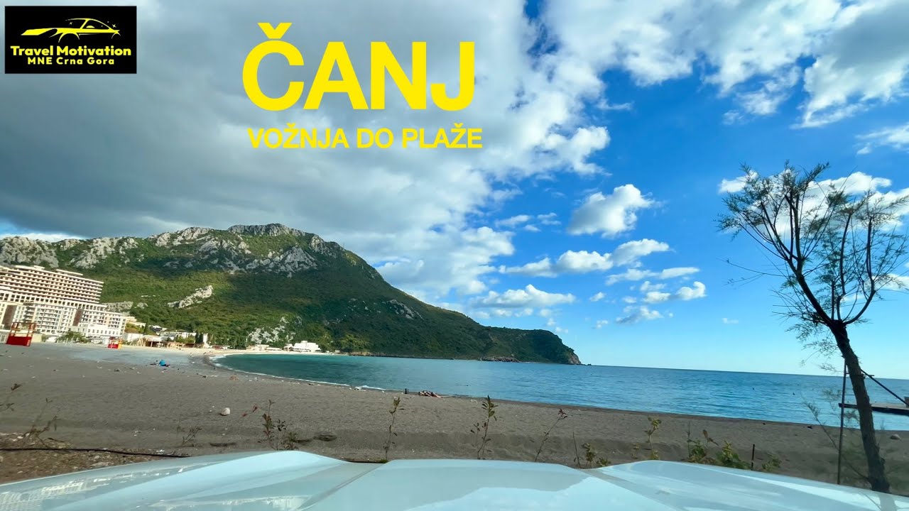 ČANJ se polako gasi - Vožnja do plaže Oktobar 2025 - ČANJ Town [Driving to the Beach in 4K] MNE