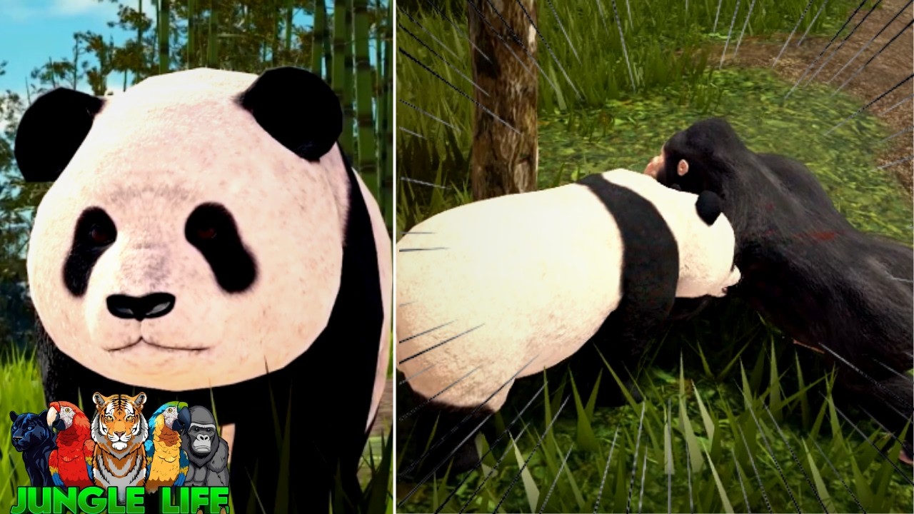 Новое обновление с гигантской пандой! | ROBLOX Jungle Life