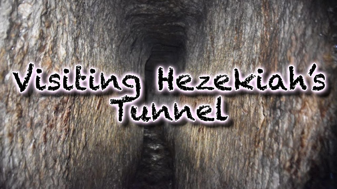 Visiting Hezekiah’s Tunnel