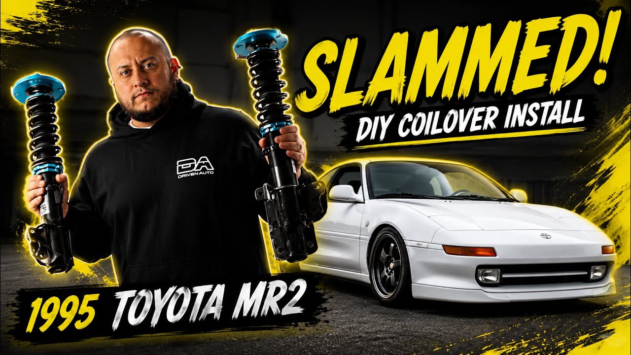 DIY Coilover Install - 1995 Toyota MR2