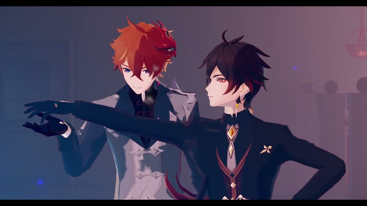 【Genshin Impact MMD】Trouble Maker【Childe X Zhongli】( NEW )