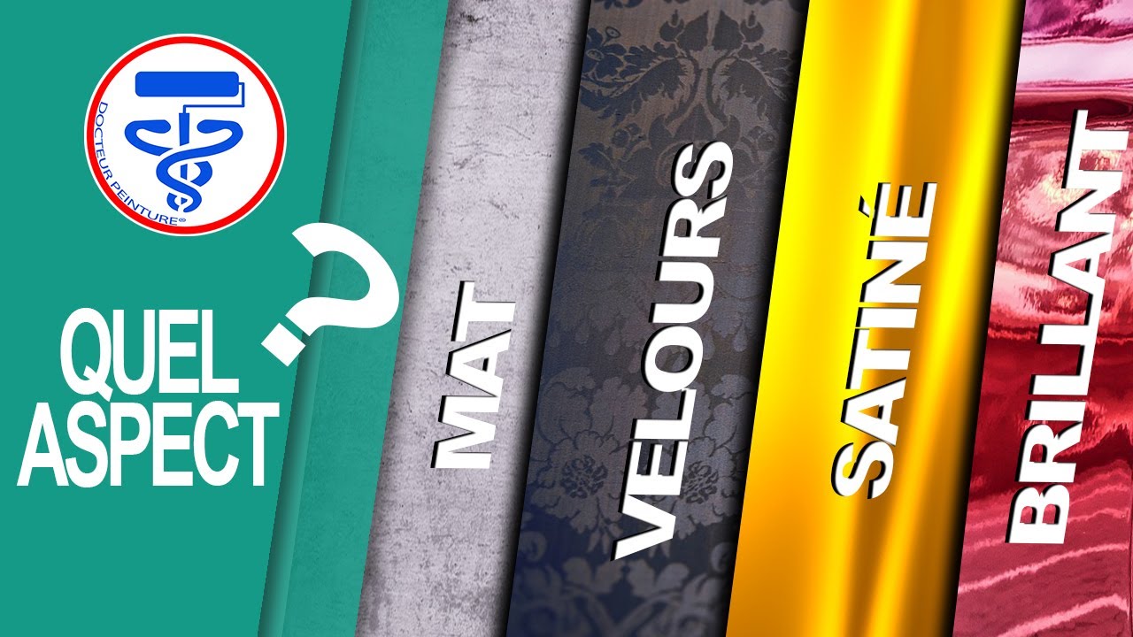 MAT, VELOURS, SATIN, BRILLANT, QUELLES DIFFÉRENCES ?