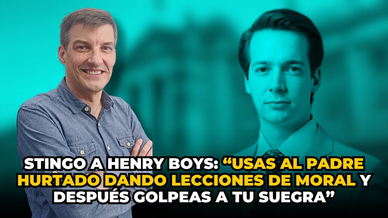 Stingo a Henry Boys: “Usas al Padre Hurtado dando lecciones de moral y después golpeas a tu suegra”