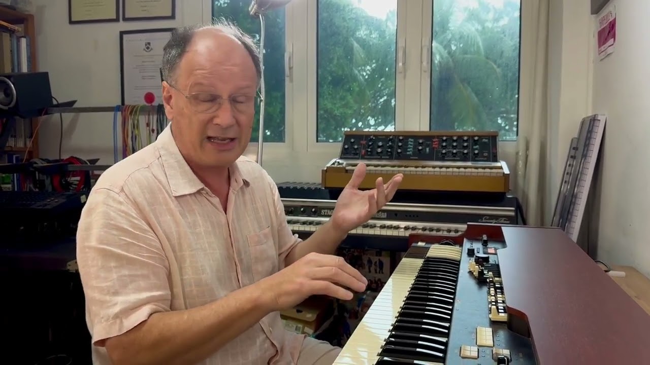 Getting started with a drawbar organ