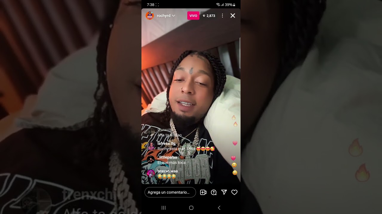ROCHY SE COME EN UN EN VIVO A BULIN47 CHIMBALA Y ALOFOKE  Y HABLA QUE ES EL MAS RIC0 DEL GENERO 👀👀👀👀