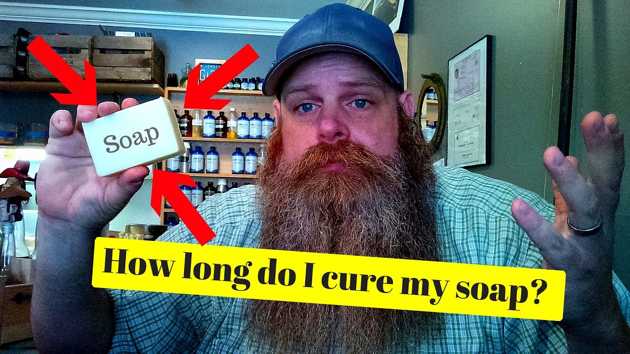 Curing handmade soap