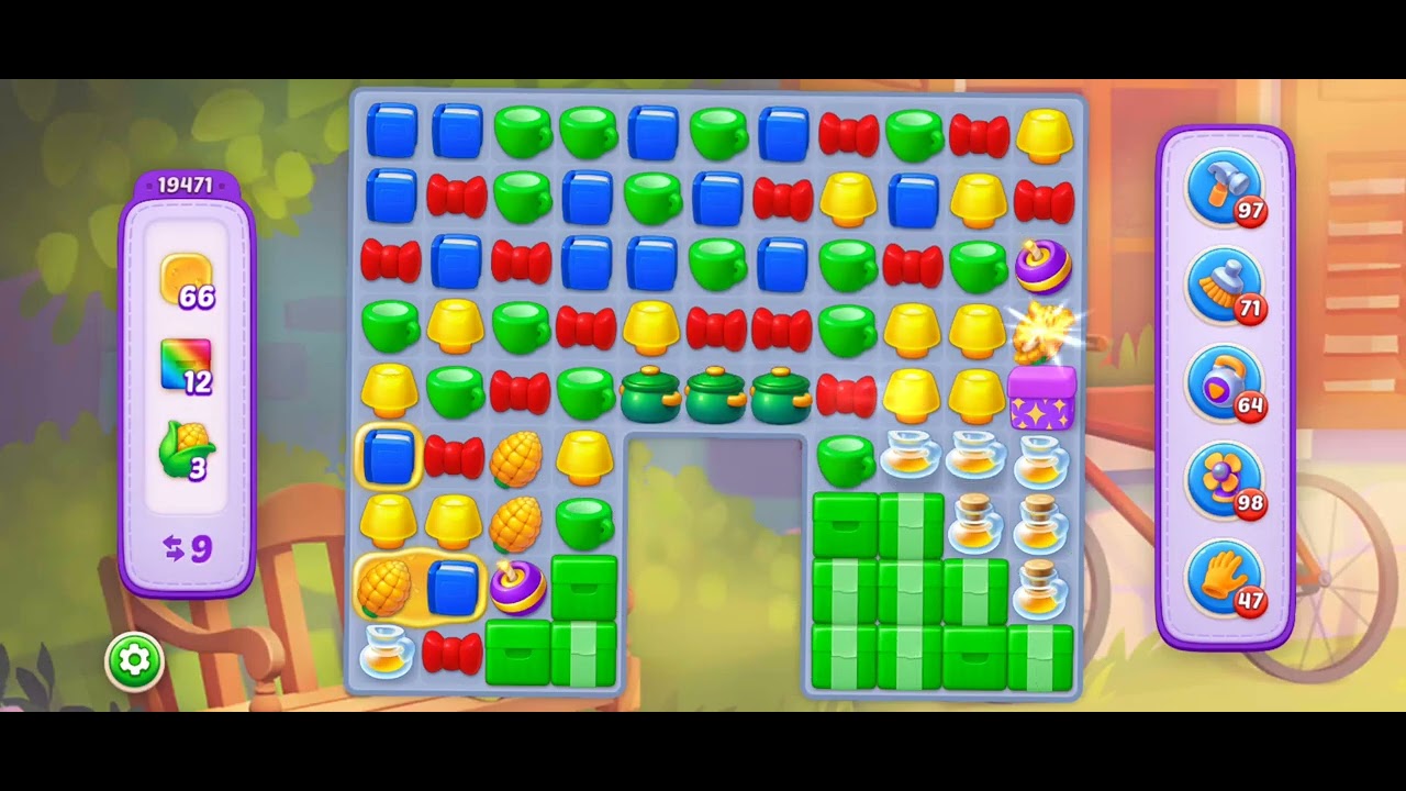 Homescapes Level 19471 Hard