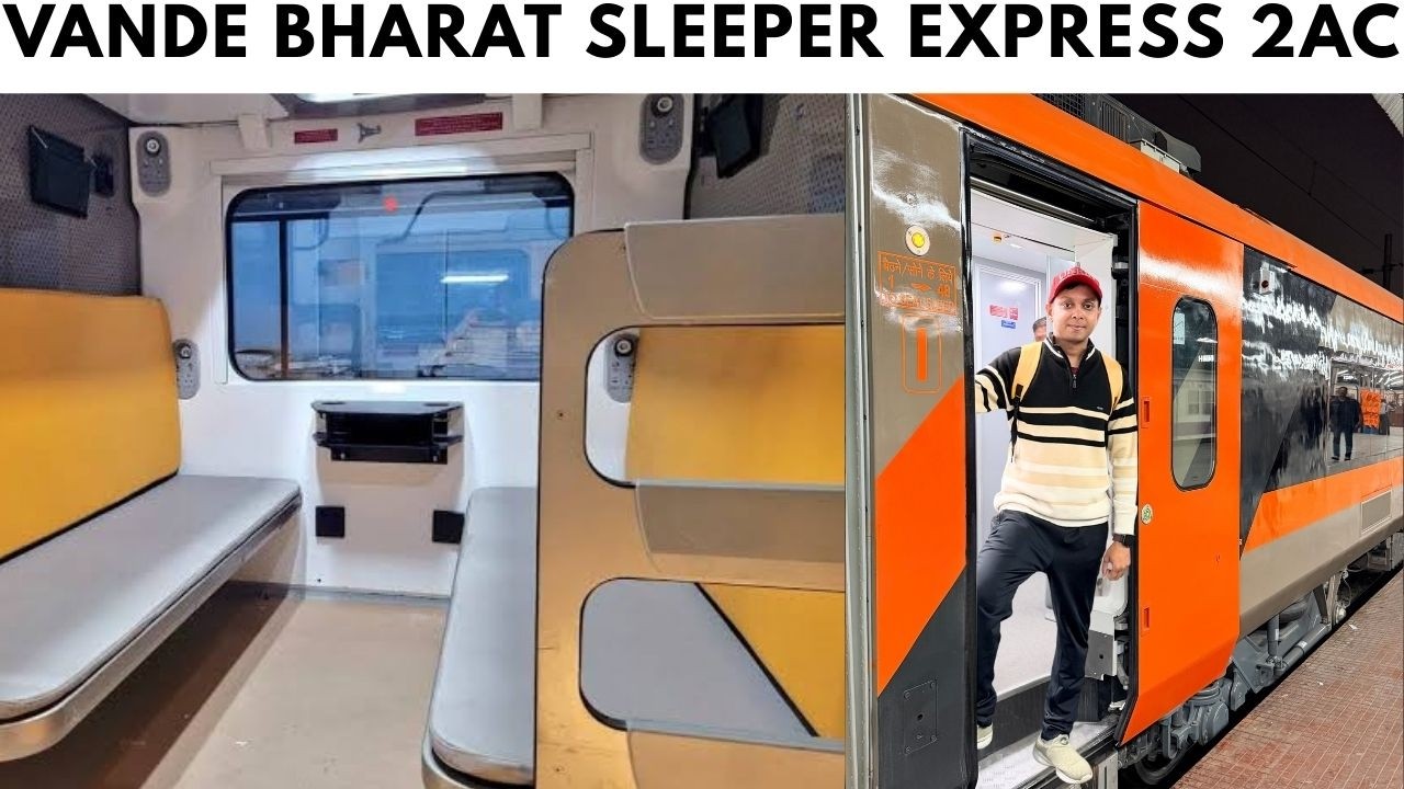Vande Bharat Sleeper 2nd AC Journey || Night Travel Like Never Before || Train No 27575