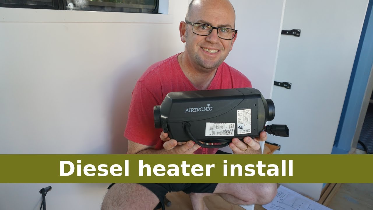 Installing an EBERSPACHER D2 12V diesel heater in our VW Crafter van conversion