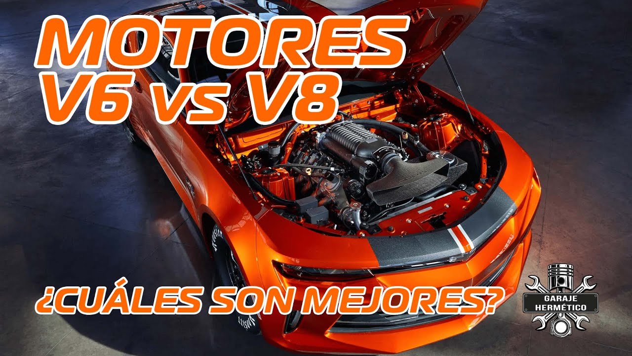 Motores de coche V6 vs V8: ¿Cuáles son mejores?