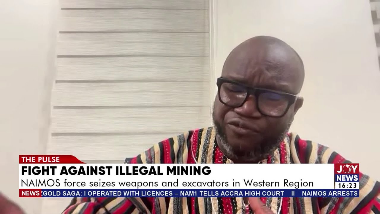 Fight against Illegal Mining: Naimos force seizes weapons and excavators in Western Region|ThePulse