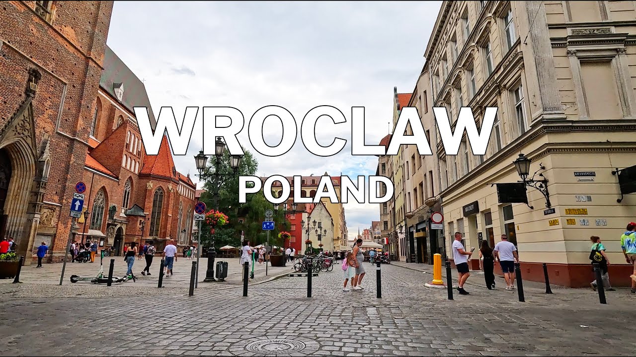 Wroclaw, Poland - Driving Tour 4K