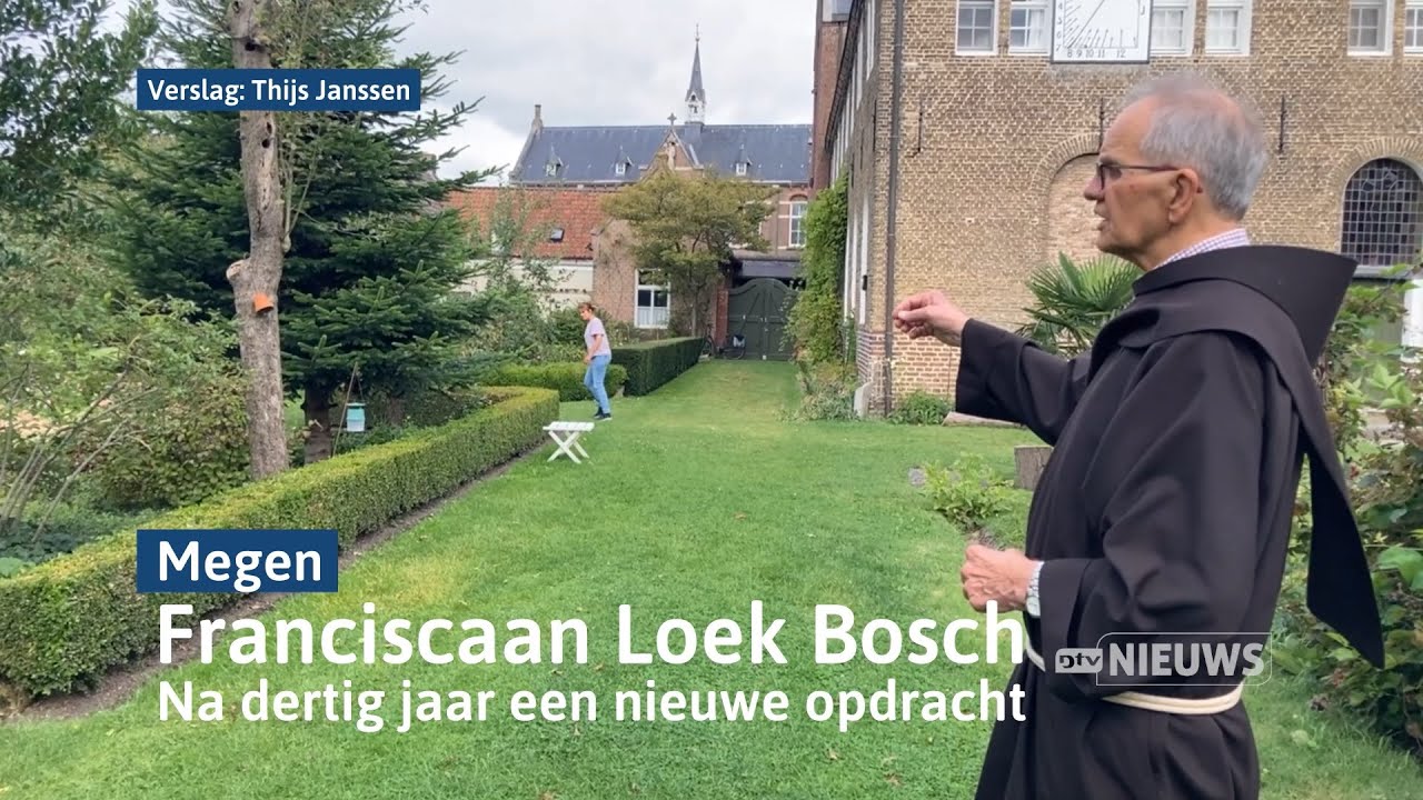 Franciscaan Loek Bosch gaat Megen verlaten: “Met pijn in het hart” I Dtv Oss & Bernheze
