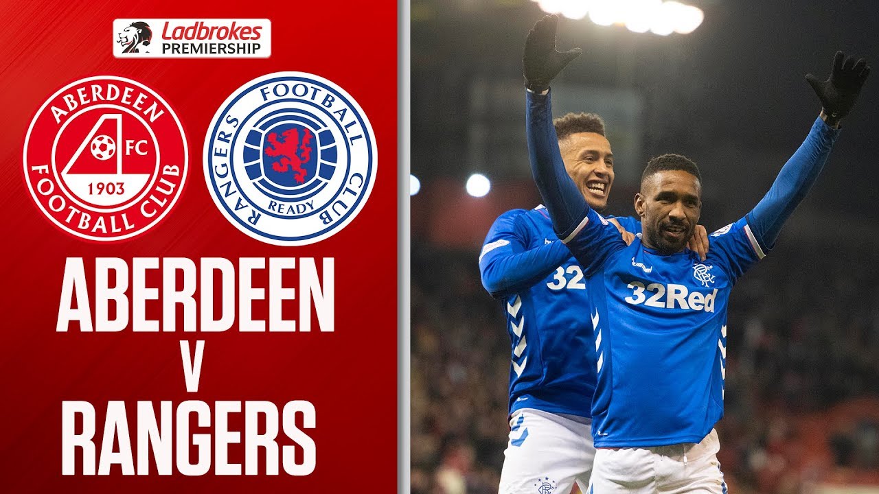 Aberdeen 2-4 Rangers | Penalties and Two Red Cards as Defoe Secures  Points! | Ladbrokes Premiership