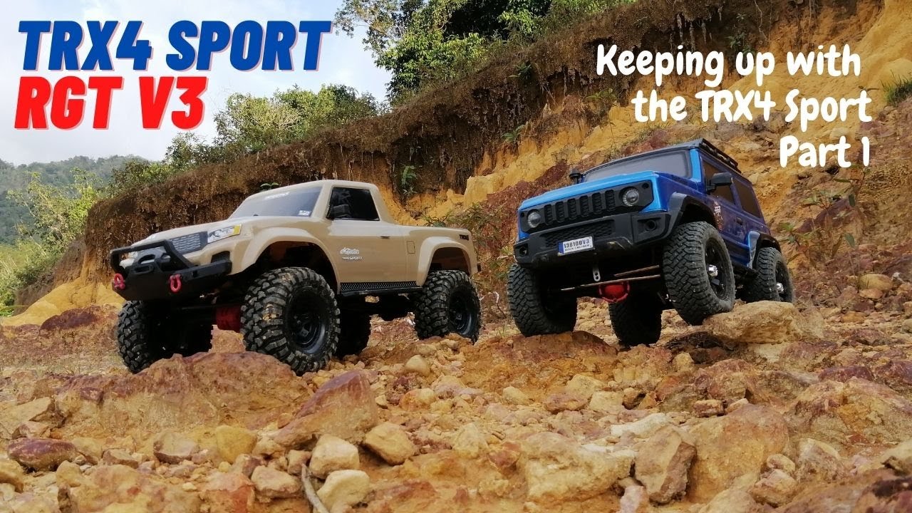 Traxxas TRX4 Sport & RGT v3 Jimny | Keeping Up With The TRX4 Sport Part 1 | 1/10 Scale RC