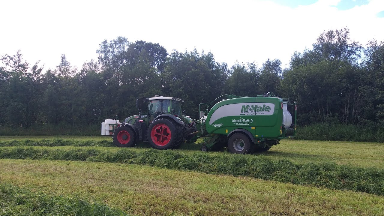 Raking og pressing | 2xFendt | Valtra | McHale | Claas