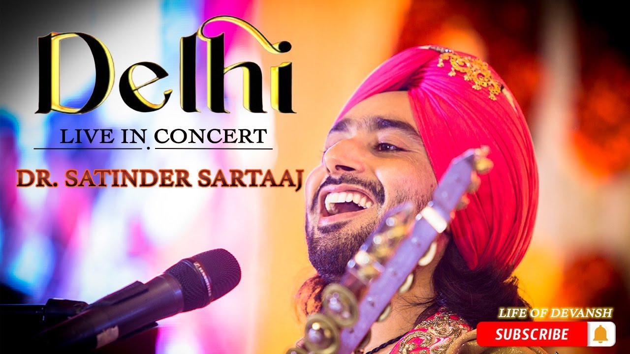 DR. SATINDER SARTAAJ LIVE SHOW 2024 😍 | MEHFIL~E~SARTAAJ ❤️ | IGI ARENA DELHI