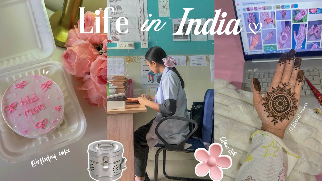 Life in India (Sikkim) 🎀/ Daily life/ Aesthetic Indian vlog/ working as a nurse in Sikkim