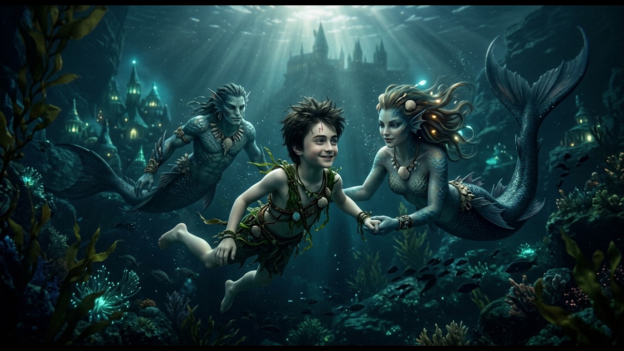 What If Harry Fell Into The Black Lake At Age 7 And Was Raised By Merpeople