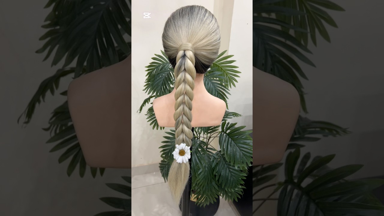 An easy braid for beginners #hairstyle #braids #foryou #youtubeshorts #viralshort #beauty #wedding