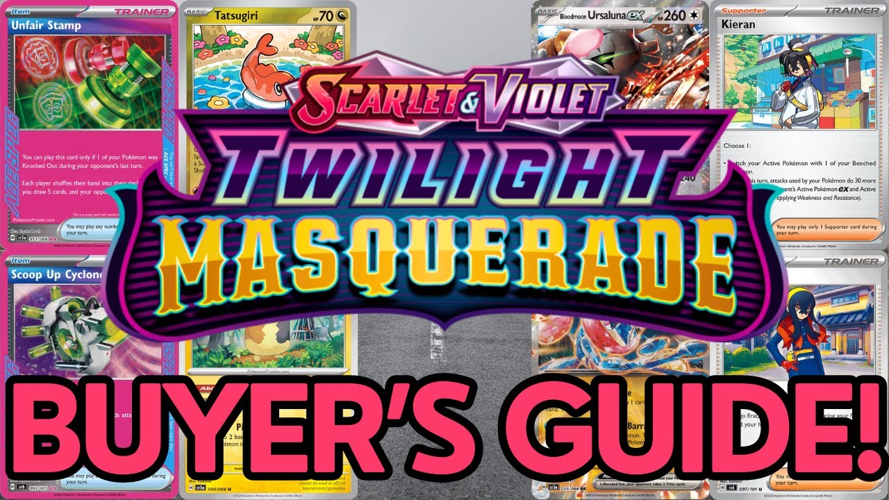Twilight Masquerade Card Crafting Guide for PTCGL!