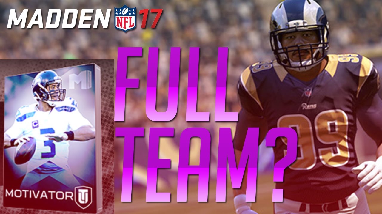 Full Team Boost? Motivator Review In Madden 17