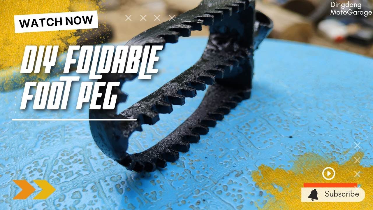 DIY Foot Peg || Step by Step Process || Very easy