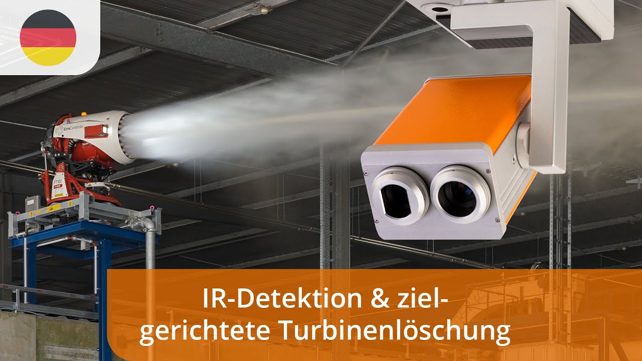 Hotspot-Detektion & automatische Turbinenlöschung – PYROsmart