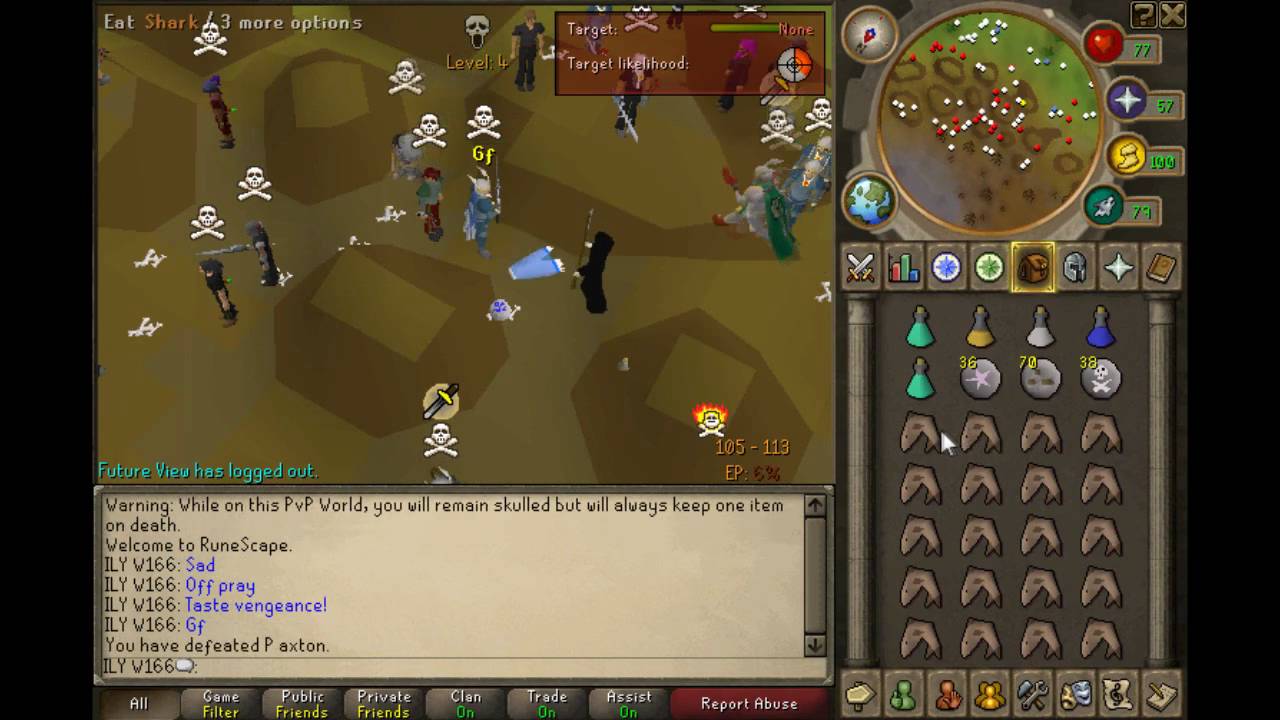 Unholy Mauls - Finale - Maxed 1 / 45 / 70 Defence - Hybrid Pking - High Risk Ownage