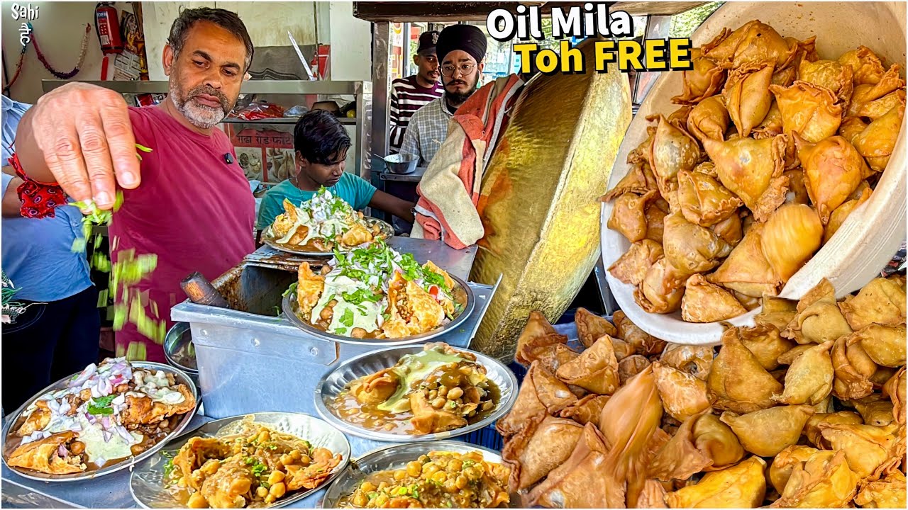 15/- Rs Record Tod Nashta | No 1 Pani Wale Chole Bhature | Street Food India
