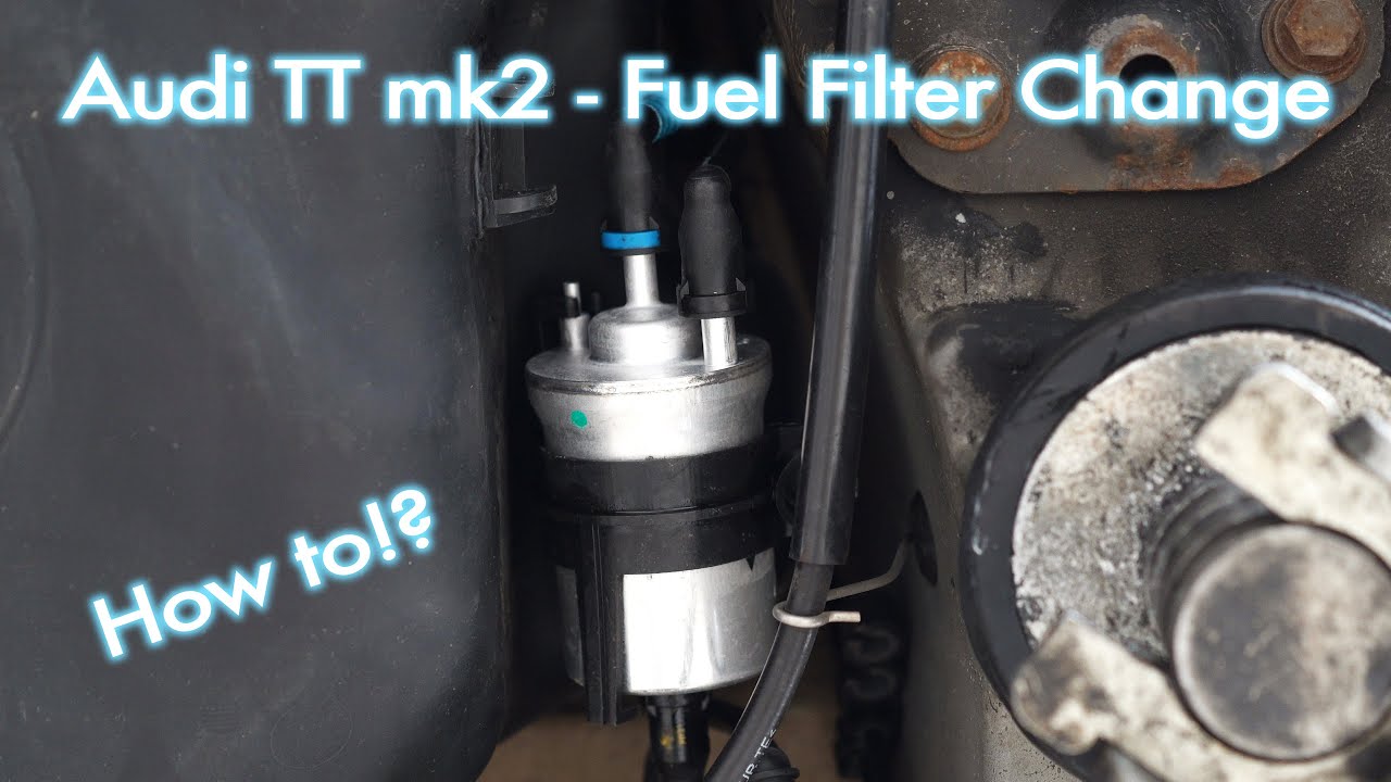 How to - Audi TT 8j 2.0 TFSi *BWA Engine* - Fuel Filter Replacement