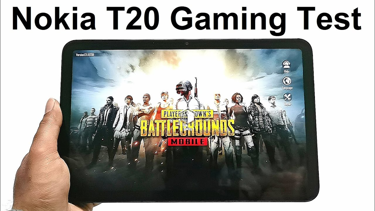 Nokia T20 - Hardcore Gaming Review (PUBG Mobile, Call Of Duty, Injustice 2, Asphalt 9)