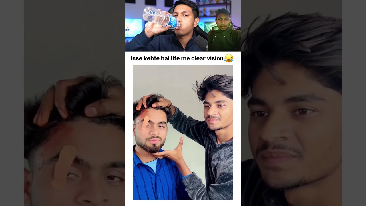 isse kehte hai life me clear vision 😂 
