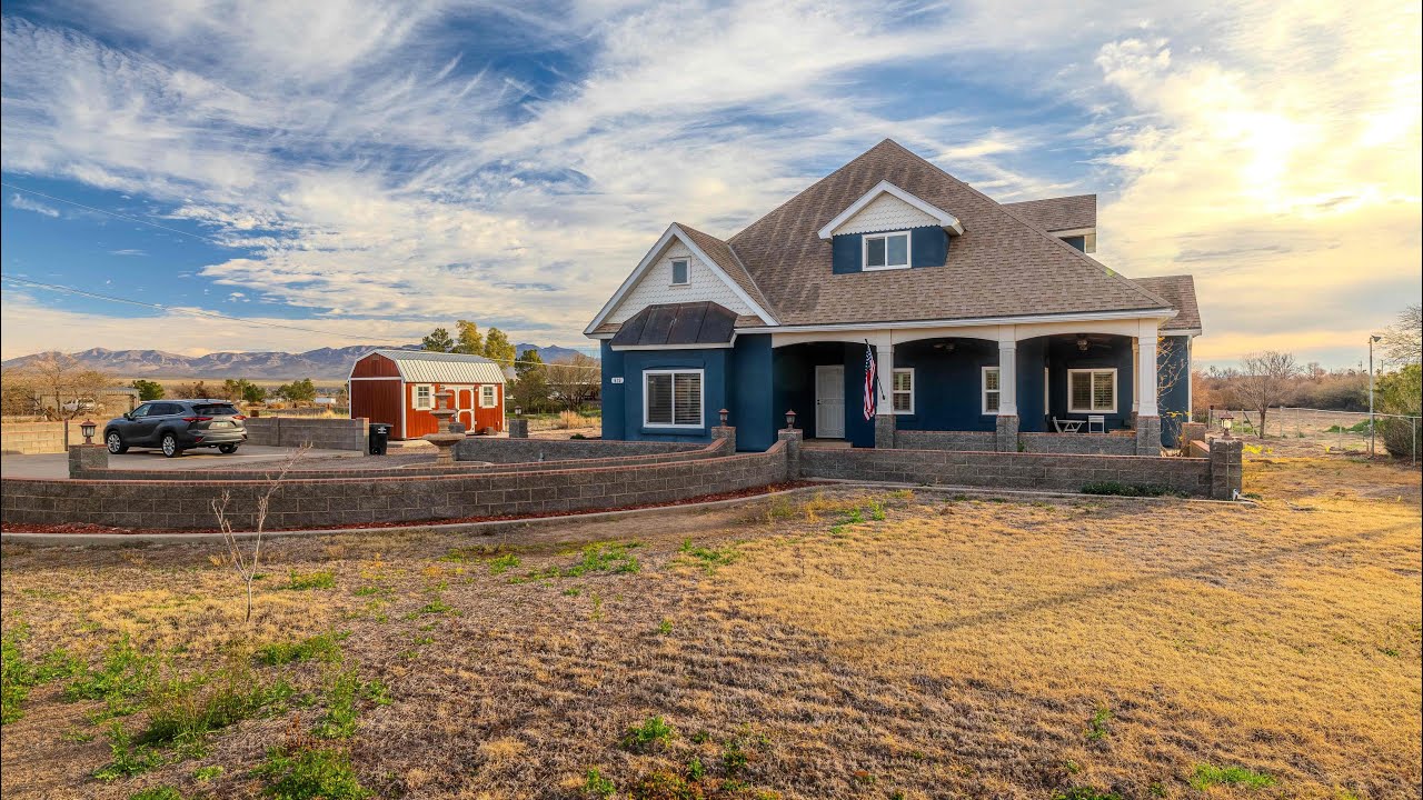 For Sale: Updated Estate on 2.5 acres with Creek, Paid Solar, Pool, & RV Hook Ups