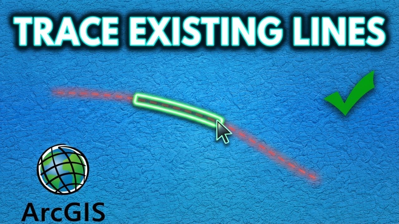 How to Trace an Existing Line in ArcGIS Pro | ArcGIS Pro