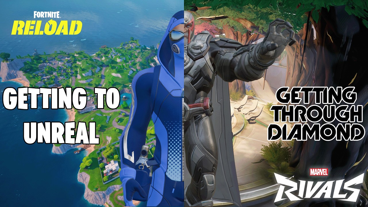 🔴LIVE - HALF & HALF STREAM! HALF FORTNITE RANKED AND HALF MARVEL RIVALS RANKED!