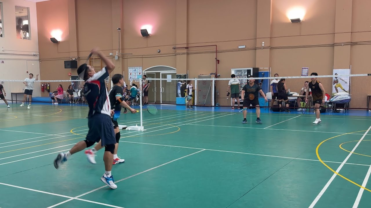 Khiel / Player1 VS Thons / Cris Edd - 9 January 2026 - GSQ Good Shots Qatar - Badminton Queuing Doha