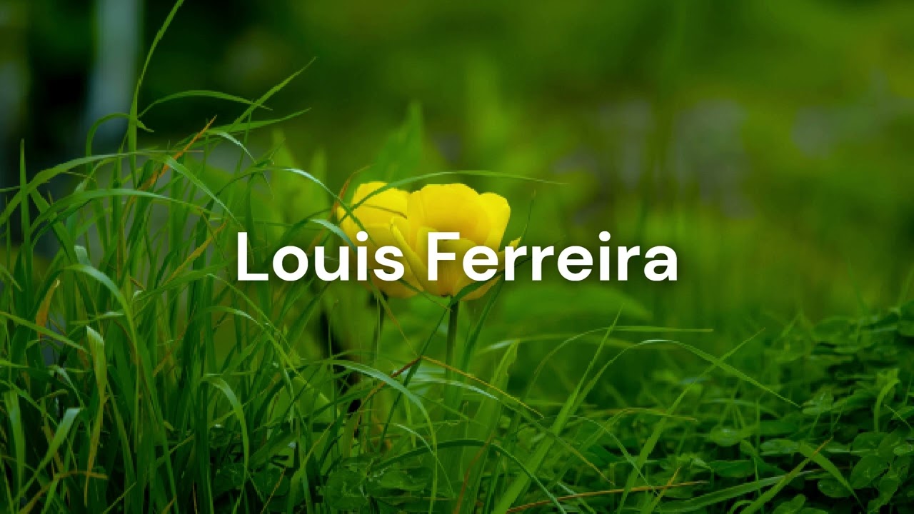Dear Flower - Louis Ferreira