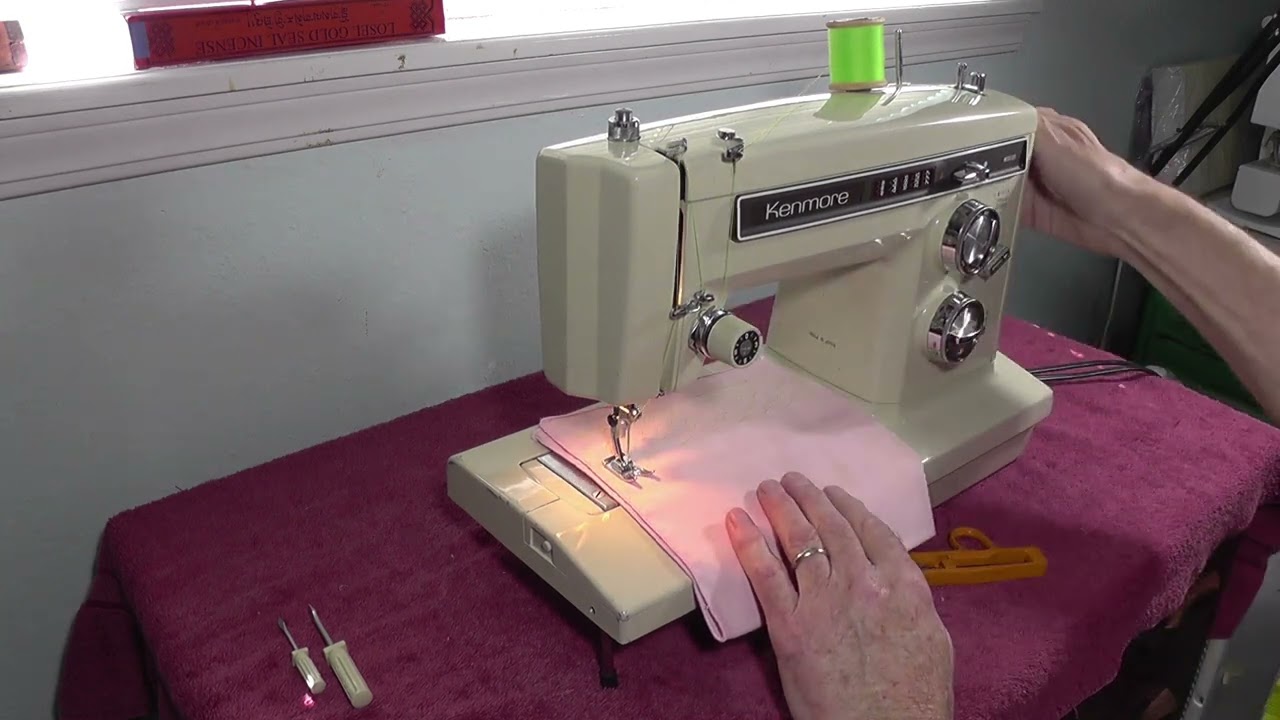 Kenmore 158 16250 demonstration