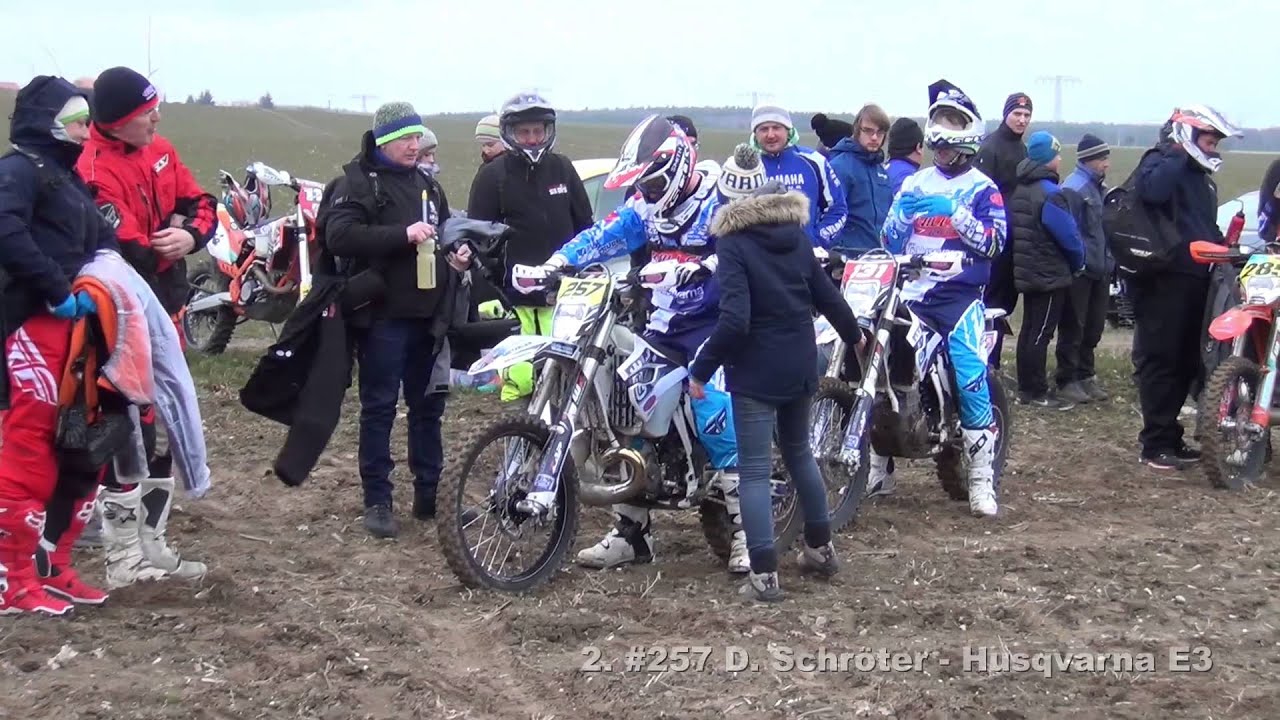 Internationale Deutsche Enduro Meisterschaft 2016 1. Lauf Dahlen TOP5 overall