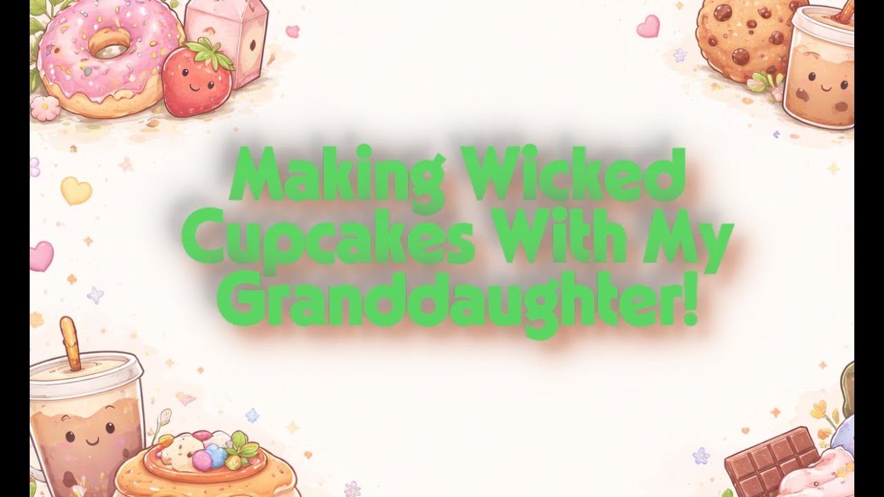 Making Wicked Cupcakes with My Granddaughter 🧁💥 | As Raw as It Gets!