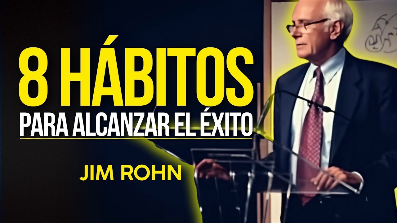 Los 8 Hábitos Que Necesitas Para Alcanzar El Éxito 🔥 Jim Rohn: Disciplina y Riqueza