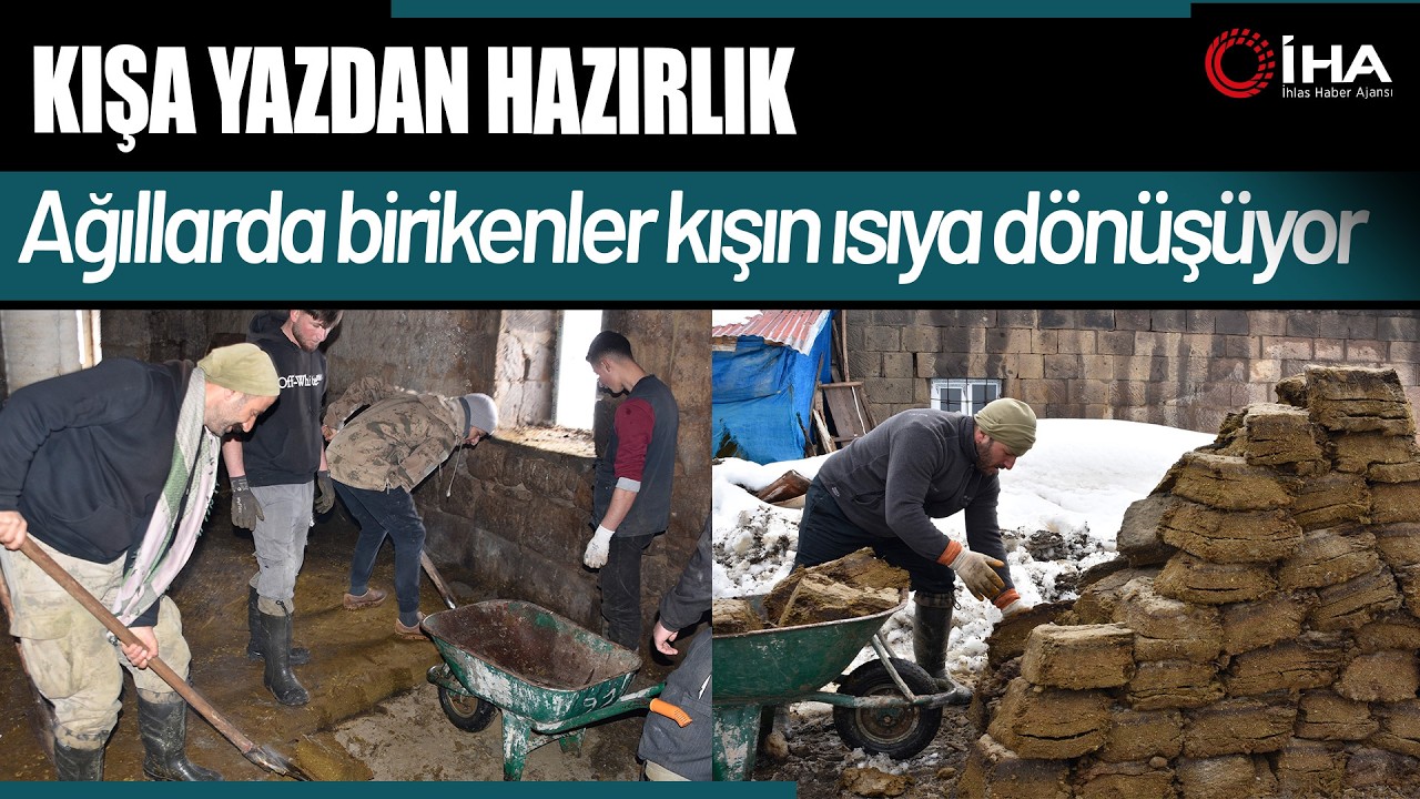 Köylülerin gelecek kış telaşı şimdiden başladı