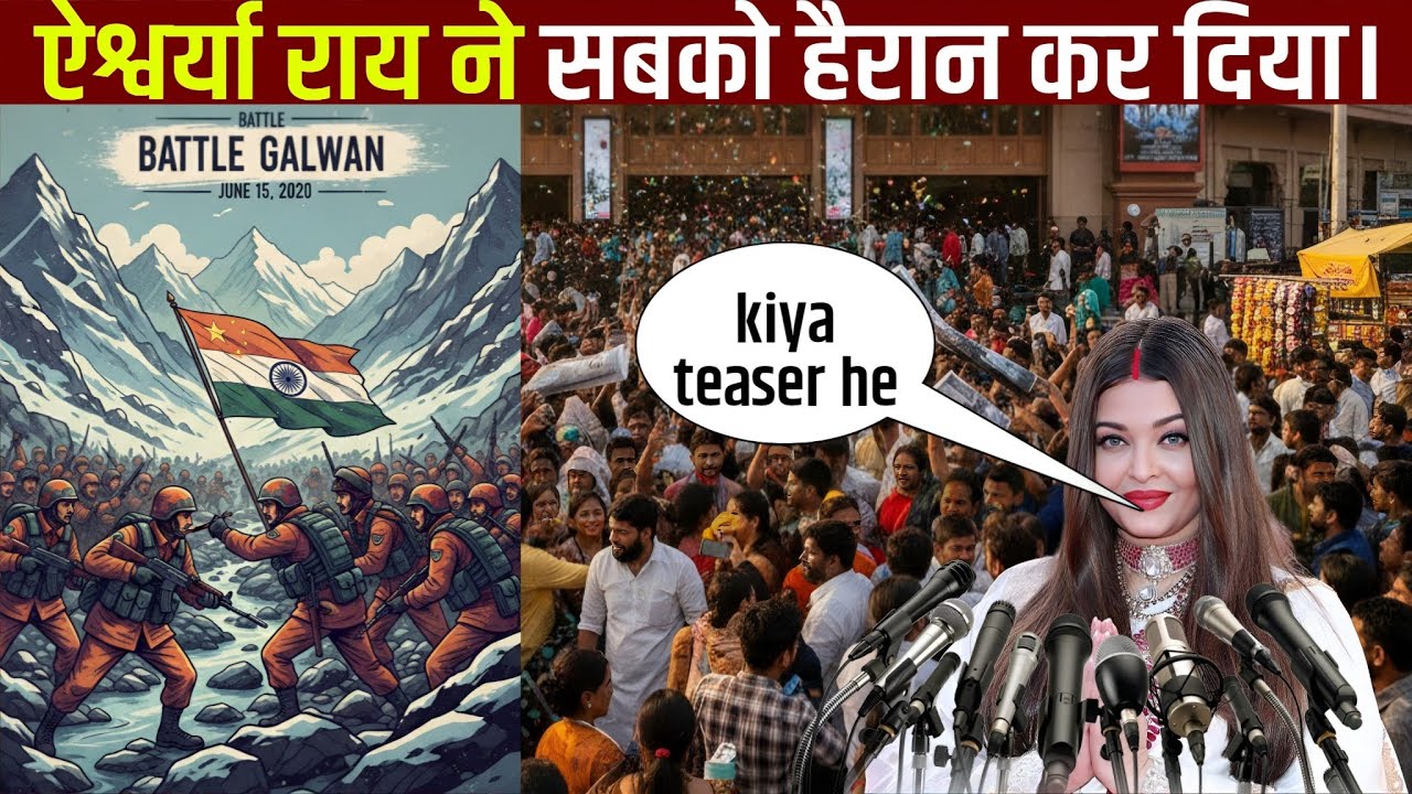 Aishwarya Rai big statement on BATTLE OF GALWAN teaser | Salman Khan | battle of galwan teaser 