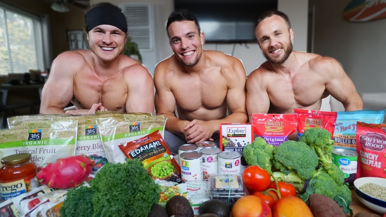 WEEK OF VEGAN BODYBUILDERS MEALS | ft. Nimai Delgado, Simnett & Jon Venus