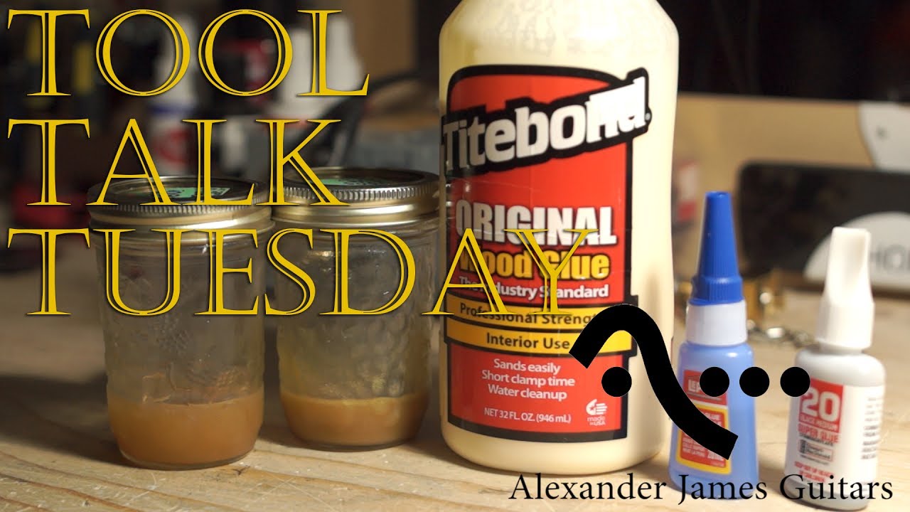 Разговор о клеях: животноводческий клей, Titebond, LePage и Stew Mac - Tool Talk Tuesday #8 AJG